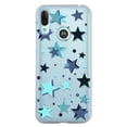 thumbnail image 1 of Funda para Moto E6 Plus InstaCase Estrellas Azules Antigolpes, 1 of 4