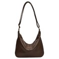 thumbnail image 1 of Bolso Mano Vintage Casual Mujer PU Correa Ajustable Hobo Holgado, 1 of 9