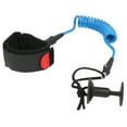 thumbnail image 1 of Paddle Wrist Strap, Flexible High Elasticity Wrist Surf Leash  For All Around Surfing Blue, 1 of 8