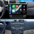 thumbnail image 6 of for Honda Accord 7th 2003 2004 2005 2006 2007, Android 13 Car Stereo with Wireless Carplay Android Auto, 10 inch Touchscreen Car Radio Support Bluetooth WiFi GPS Navigation FM/RDS Radio Head Unit, 6 of 7