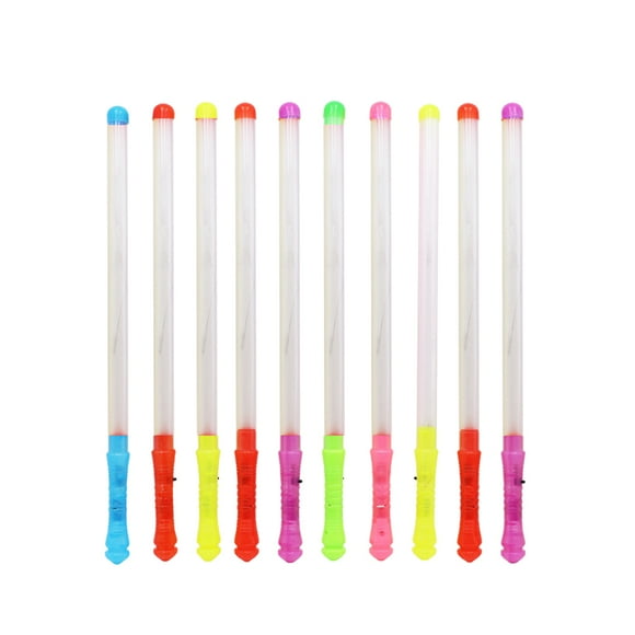 KAKOWELY 12Pack Light Up Glow Wand for Festivals Assorted Color Flashing Party Fun