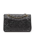 thumbnail image 5 of Pre-Owned Chanel Black Classic Double Flap 26 Shoulder Bag Quilted Lambskin Leather, 5 of 10