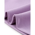 thumbnail image 5 of Tie Neck Dresses for Women's 1960s Vintage Long Sleeve Contrast Color Dress M Purple Gray, 5 of 6