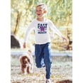 thumbnail image 2 of Fast Monster Skater Long Sleeve Toddler -Image by Shutterstock,  4 Toddler, 2 of 4