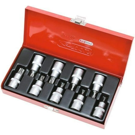 

KS Tools 1/2 922.1890 9-Piece Socket Set Torx Screwdriver T20 – T60