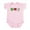Petal Pink, variant on CafePress - Peace Love Avocado Infant Bodysuit - Baby Light Bodysuit, Size Newborn - 24 Months