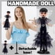 thumbnail image 2 of Wednesday Dolls and Accessories, Monster High Wednesday Addams Collectible in Nevermore Academy Uniform with Thing and Backpack, Doll Stand, 2 of 10