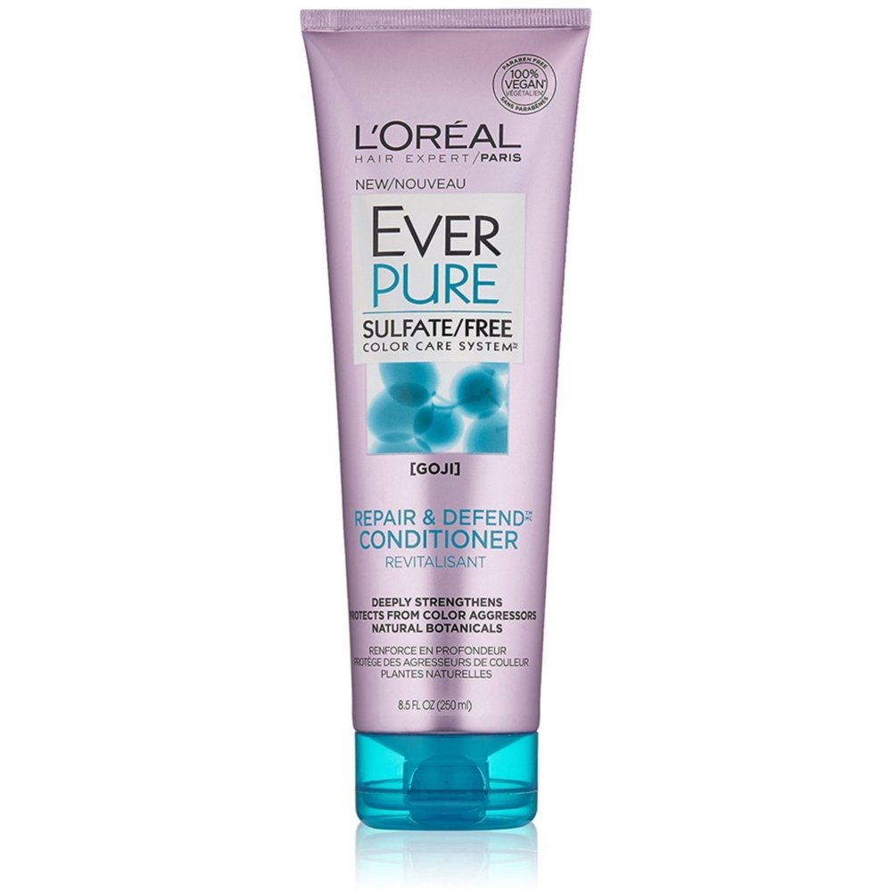 4 Pack L'Oreal Paris Hair Expertise EverPure Repair & Defend