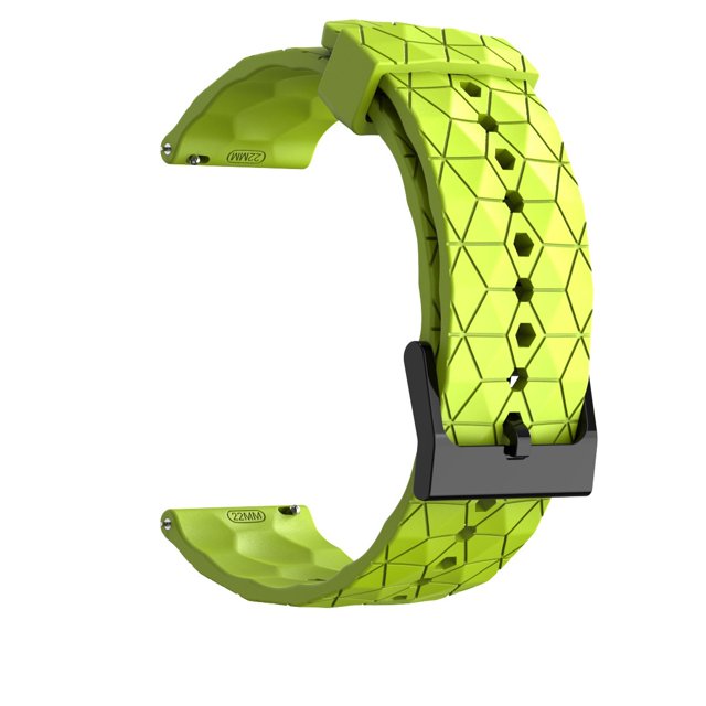 Correa de silicona para Samsung Watch5, Huawei GT3, con estampado de fútbol, Jiaming, Huawei Watch4 Pro, 20/22 mm