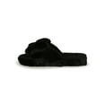 thumbnail image 4 of Mata Faux Fur Bow Vamp Slide Sandal 20391, 4 of 6