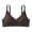 Coffee, variant on Lace Push up Bras for Women 4 Row 3 Hook Back Closure Seamless Lift Everyday T-Shirt Bra with Adjustable Straps
