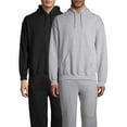 thumbnail image 1 of Gildan Men's Heavy Blend Fleece Hooded Sweatshirt, 2-Pack, 1 of 2