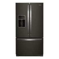 Whirlpool Freestanding French Door Refrigerator, Black