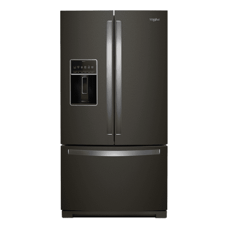 Whirlpool Freestanding French Door Refrigerator  Black