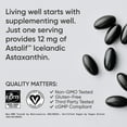 thumbnail image 5 of Triple Strength Vegan Astaxanthin from Algae - Non-GMO w/ Coconut Oil - 60 Count, 5 of 8