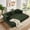 Light Green, variant on 5-in-1 Folding Convertible Sofa Bed, 78 Inch Corduroy Boneless Couch, Loveseat Sleeper with Pull Out Bed, Floor Sofa Modular Futon Couch for Living Room, Small Place, No Assembly, Pink