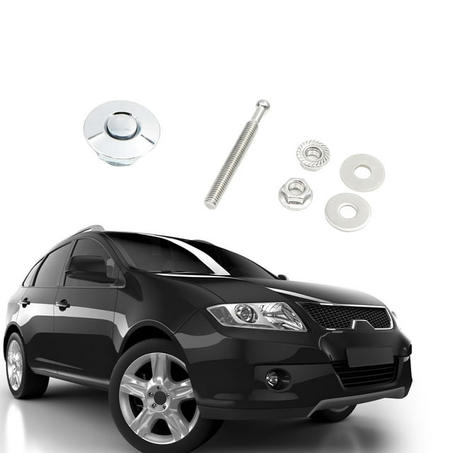 Ruiboury Verrou de Capot Léger pour Sécurité de Modification de Voiture Élégant Abordable Multicolore DP17-32 1ensemble