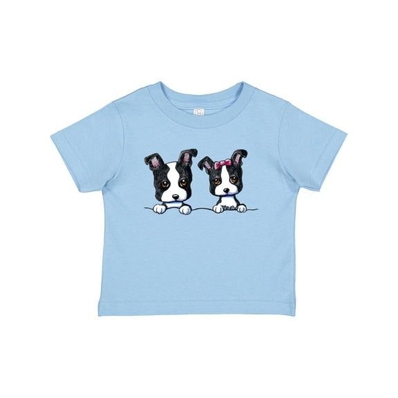 Inktastic Boston Terriers (dark Apparel) Boys or Girls Toddler T-Shirt
