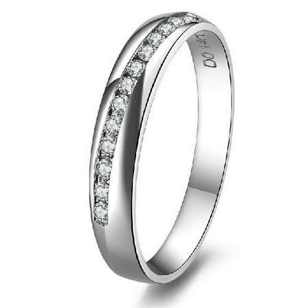 Jeenjewels Beautiful Diamond Wedding Ring For Her In White Gold This On Opens A Dialog That Displays Additional Images For Product With The Option To Zoom In Or Out