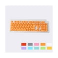thumbnail image 3 of Doubleshot PBT Spacebar 104 Keycap Backlit for Cherry MX Mechanical Keyboard - Red, 3 of 5