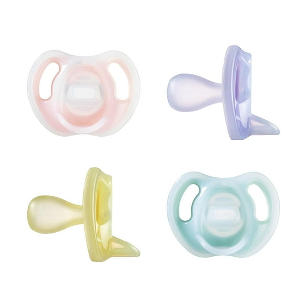 Chupete de Silicona Tommee Tippee Ultra-Light Verde Diseño Simétrico para Bebés de 6 a 18 Meses