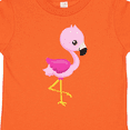 thumbnail image 4 of Inktastic Cute Flamingo, Baby Flamingo, Pink Flamingo, Bird Girls Toddler T-Shirt, 4 of 5
