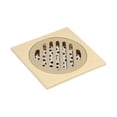 thumbnail image 3 of Desagüe de suelo cuadrado para ducha de baño, rejilla de desagüe de latón, colador, accesorio para el hogar, 3 of 14