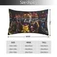 thumbnail image 2 of Saiise Five Nights At Freddy'S Printed Pillowcases with Envelope Closure, Gift for Women Men-14"x20" (Pillow not included), 2 of 6