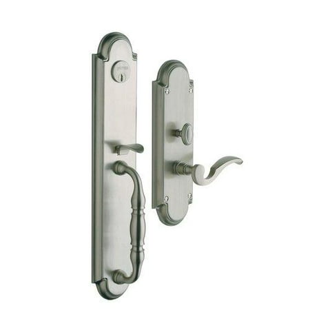 Baldwin 6544.RENT Keyed Entry Hamilton Mortise Lock Single Cylinder ;Lifetime Satin Nickel