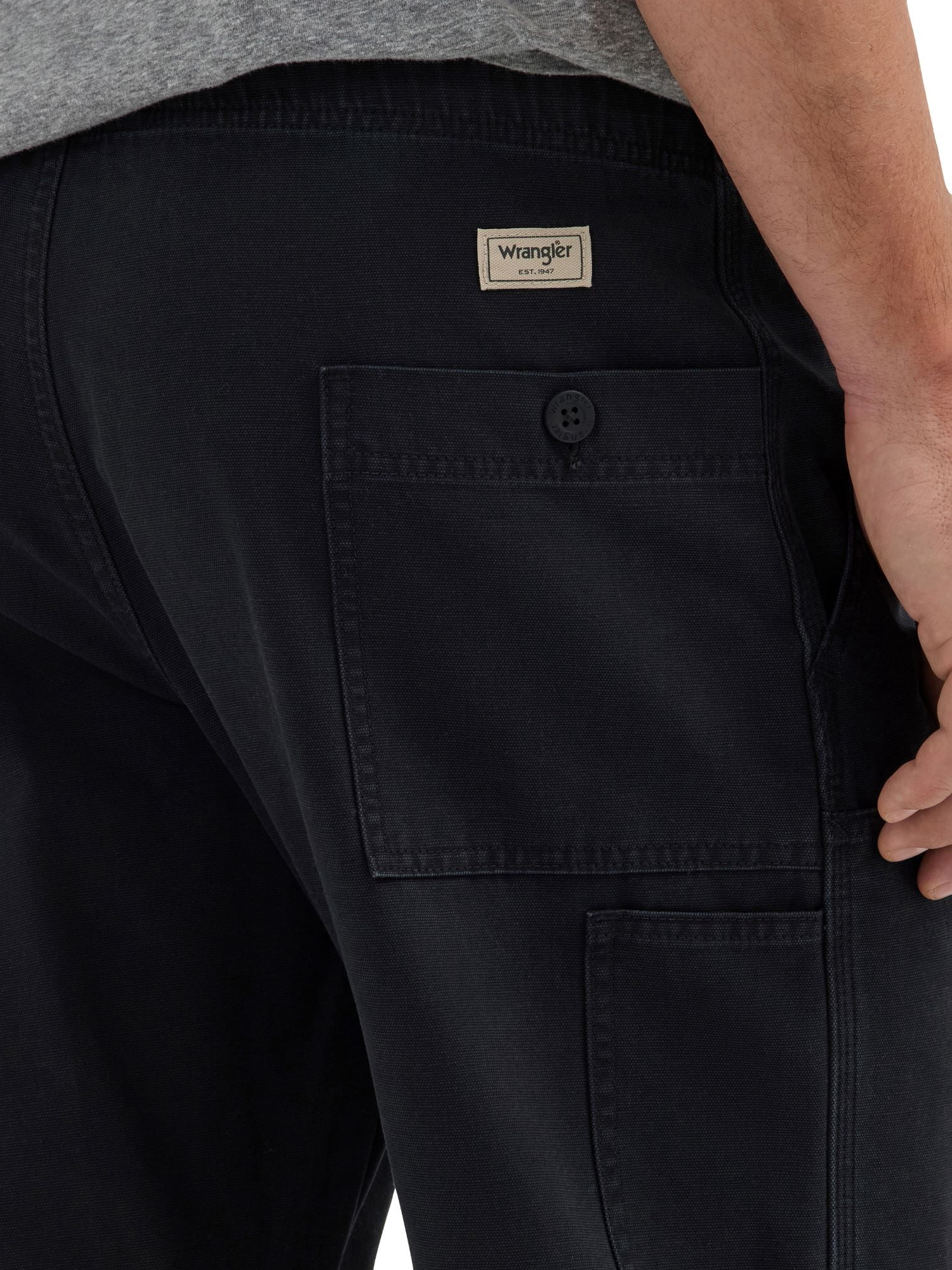 Wrangler® Men's Straight Leg Cargo Pant with Drawstring Waist (Sizes S-2XL)