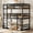 Black, variant on Triple Bunk Bed, Twin Size Triple Rubber Wood Bunk Bed with Ladders, Detachable 3 Twin Size Beds with Guardrails, 3 Beds in 1 Bunk Bed Frame for Kids/Teen/Adults, Black