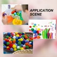 thumbnail image 6 of Fuzzy Pom Poms Balls, 108 Pcs 1 Inch/25 mm Mini PomPoms for Crafts Jewelry Making Yellow Series, 6 of 6