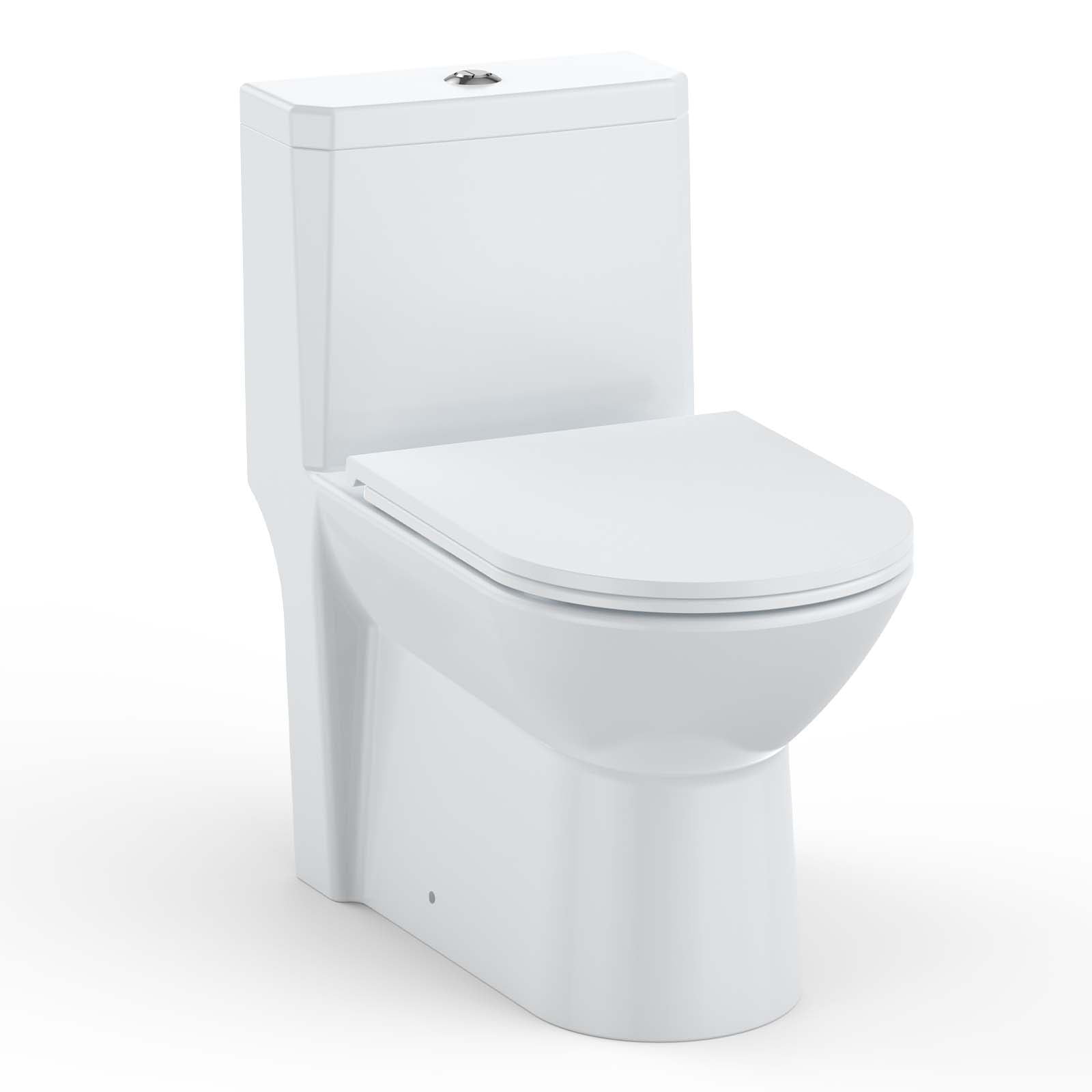 TOTO® Drake® Elongated Universal Height TORNADO FLUSH® Toilet Bowl