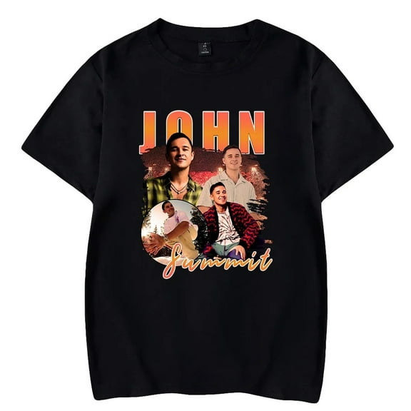 John Summit Merch T-Shirt For Women/Men Unisex Casual O-neck Short Sleeve Tshirt Top Tee Streetwear