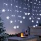 thumbnail image 2 of Guirnalda de luces LED navideñas para ventana, 5 m, 216 luces LED, copos de nieve, decoración navideña para interiores y exteriores, fiestas y ventanas (blancas), 2 of 5