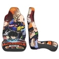 thumbnail image 4 of Boku no Hero Mha Academia Car Seat Covers Accessories Vehicle Front Seat Protective Mat Cover 2pcs Universal Fit For SUV Sedan Van Trucks, 4 of 8