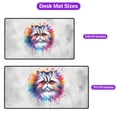 thumbnail image 5 of Watercolor Drip Persian Pop Art Colorful Portrait Artwork Desk Mat Full Keyboard Mouse Pad Cat Lover Kitten Owner Gifts Large Mousepad - 01009, 5 of 5