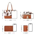 thumbnail image 4 of Bolso de mano YTL Fashion para mujer, bolso de hombro, conjunto de 4 piezas, 4 of 7