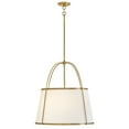thumbnail image 5 of 4895LDB-OW Hinkley Lighting Clarke - 20W 4 LED Medium Chandelier-25.25 Inches Tall and 24.5 Inches Wide-Lacquered Dark Brass Finish, 5 of 13