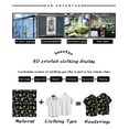 thumbnail image 3 of Chandail en Molleton à Manches Longues Col Rond pour Femmes/hommes Mode Urbaine, 3 of 4