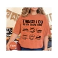 thumbnail image 3 of Things I Do In My Spare Time Shirt, Car Enthusiast T-Shirt, Car Lover Tee, Funny Car Hobby Shirt, Unique Gift for Car Fans, 3 of 10