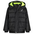 thumbnail image 1 of Blouson à Bulles avec Logo Résistant à l'Eau pour Garçon, Noir 10, 2 T, 1 of 2