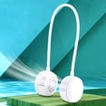 thumbnail image 1 of Ventilador de cuello portátil, mini ventilador sin aspas con manos libres, blanco, 1 of 5