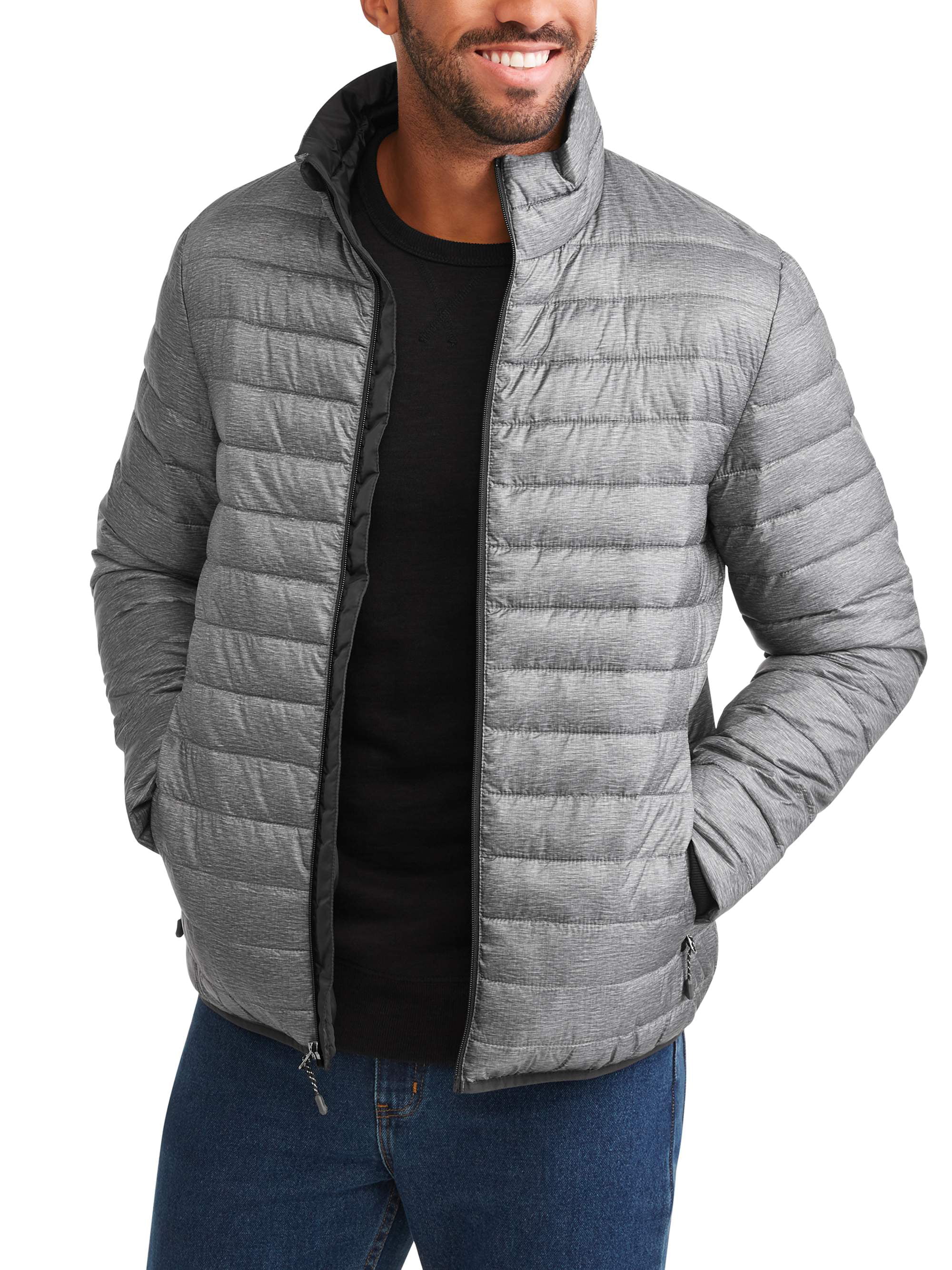 Swiss+Tech Men's Puffer Jacket Up To Size 5Xl - Walmart.com