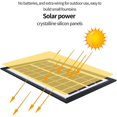 thumbnail image 4 of Fuente solar para estanque, Fuente de agua solar, Fuente de energía solar, Fuente de agua al aire libre, Baño de pájaros, Decoración solar de jardín, 4w, 4 of 5