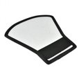 thumbnail image 1 of 1 Pieza Reflector Difusor De Flash Kit Reflector De Flash De Rebote Curvado Plateado/Blanco De Dos Caras Premium Con Correa Elástica, 1 of 4