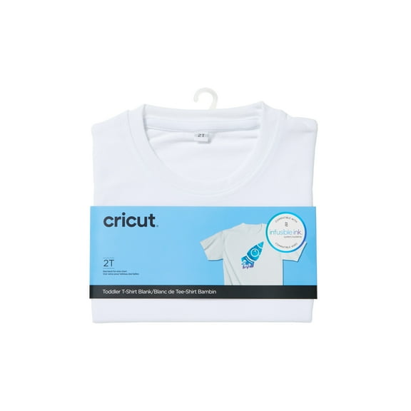 Cricut Toddler T-Shirt Blank, Crew Neck, 2T, 2T