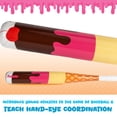 thumbnail image 5 of Franklin Sports Sundae Swing Kids Plastic Baseball Bat + Ball Set, 30 in, Multicolor, 5 of 9