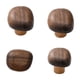 thumbnail image 2 of 4 ganchos de madera para abrigos, perchas para gabinetes, multiusos, ligeros y modernos. Cuadrilátero, 2 of 9