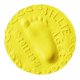 thumbnail image 4 of Adorno Artesanal Salvador Arcilla de secado al aire Estampado de huellas de manos Amarillo, 4 of 9